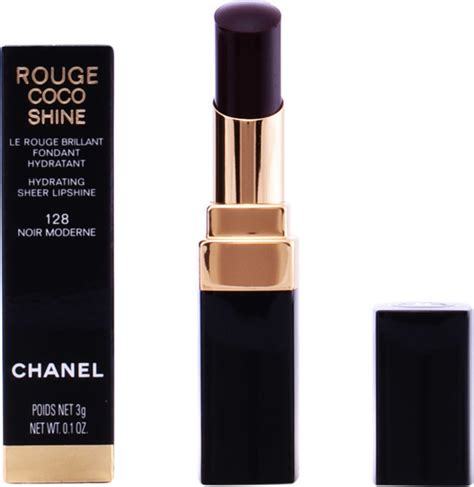 chanel noir moderne review|Chanel Noir Moderne (128) Rouge Coco Shine Hydrating Sheer .